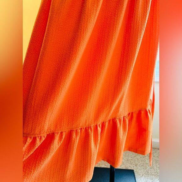 Calvin Klein Dress NWT size 10 in Orange - Picture 11 of 13